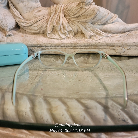 Tiffany & Co.  TF2051 Butterfly Glasses Frame Only Luxury Designer Tortious #80 main image 6